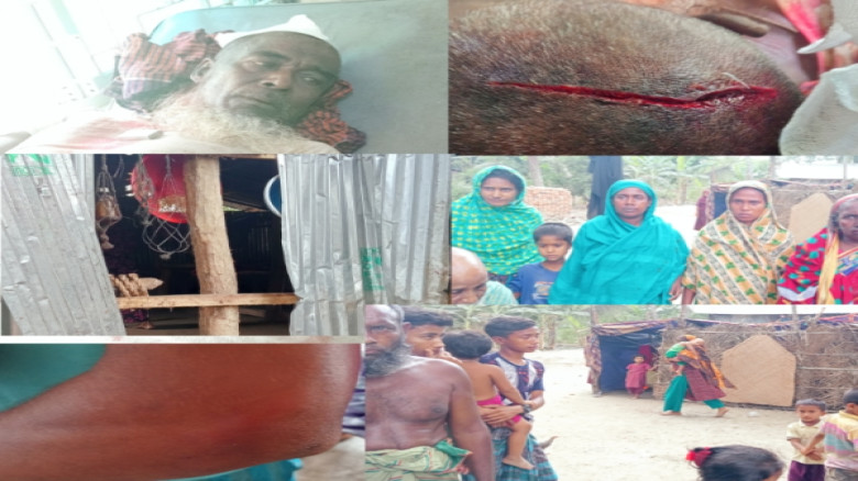 মনপুরায় জোরপূর্বক জমি দখলকে কেন্দ্র করে ৮ জন গুরুতর আহত