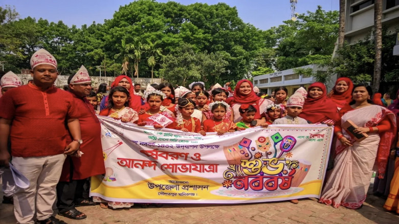 দৌলতপুরে বৈশাখী উৎসবে আনন্দ-উচ্ছ্বাসে মুখর জনপদ