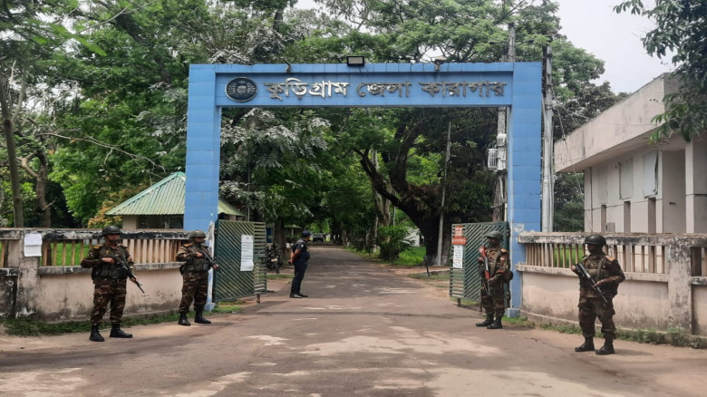 সেনাবাহিনীর সহযোগিতায় বদলে গেছে কুড়িগ্রাম কারাগারের চিত্র