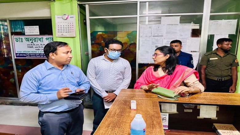 বীরগঞ্জে প্রাইভেট ক্লিনিকে অভিযান