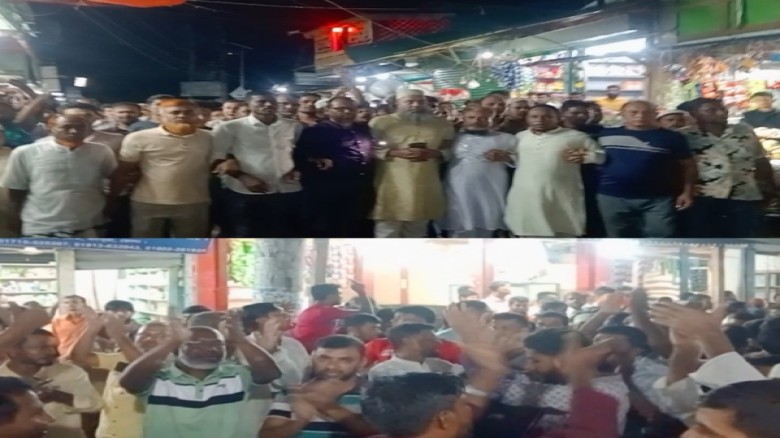 মনপুরায় দুষ্কৃতি ও কুচক্রি মহল'দের বিরুদ্ধে তীব্র নিন্দা প্র