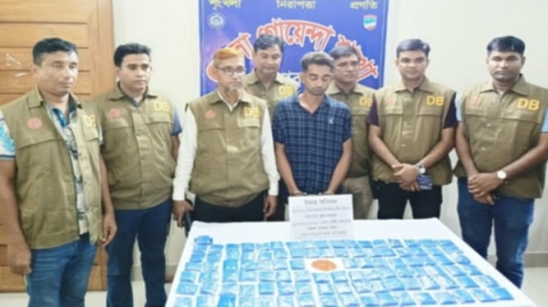 বাগেরহাটে ২০ হাজার ৩০০ পিস ইয়াবা'সহ আটক-১