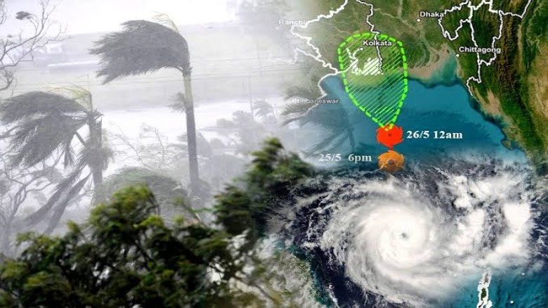 ময়মনসিংহ ও সিলেট অঞ্চলে ঝড়ের আভাস