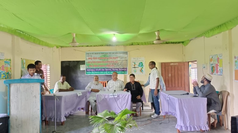 বীরগঞ্জে জলবায়ু পরিবর্তন সচেতনতা বৃদ্ধিতে  বিতর্ক প্রতিযোগিত