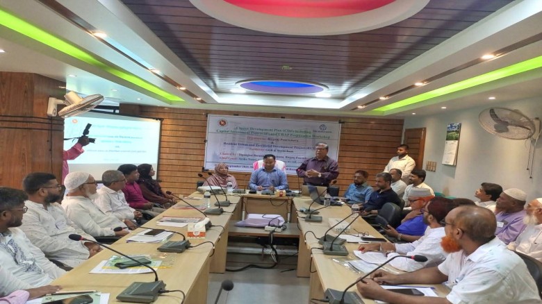 বীরগঞ্জে এলজিইডি কর্তৃক দিনব্যাপী ক্লাস্টার ডেভেলপমেন্ট প্ল্