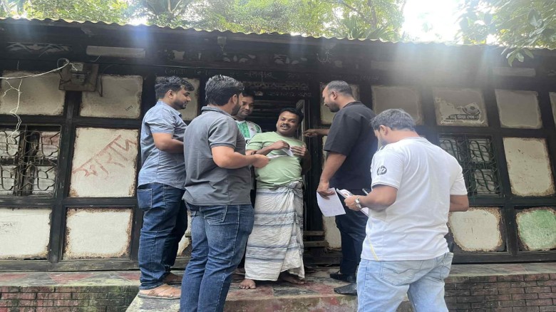 ১২নং চান্দ্রা ইউনিয়ন সেচ্ছাসেবক দলের উদ্যোগে ৮ নং ওয়ার্ডে ধা